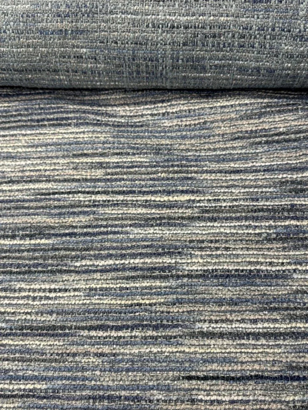 FABRICUT Twist and Turn 10Y Blue Upholstery Fabric Woven MSRP $480 Designer